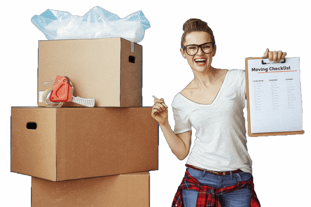 OM PACKERS AND MOVERS CHECK LIST