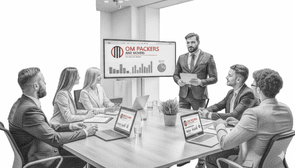 OM PACKERS AND MOVERS PROCESS STEP 1