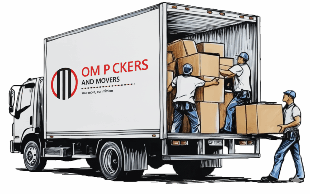 om packers and movers packing process